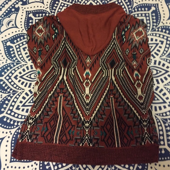 Urban Outfitters Brown Patterned Cardigan - Picture 3 of 3